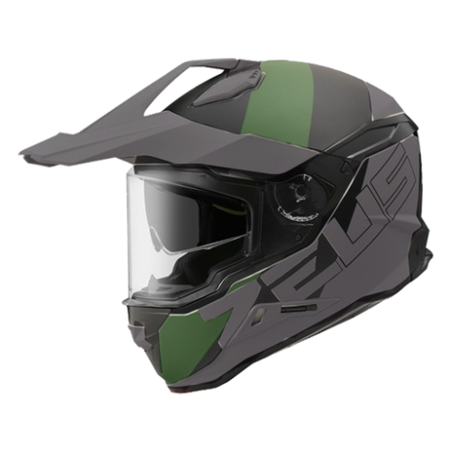 Casco Zeus 913 Titanio verde M